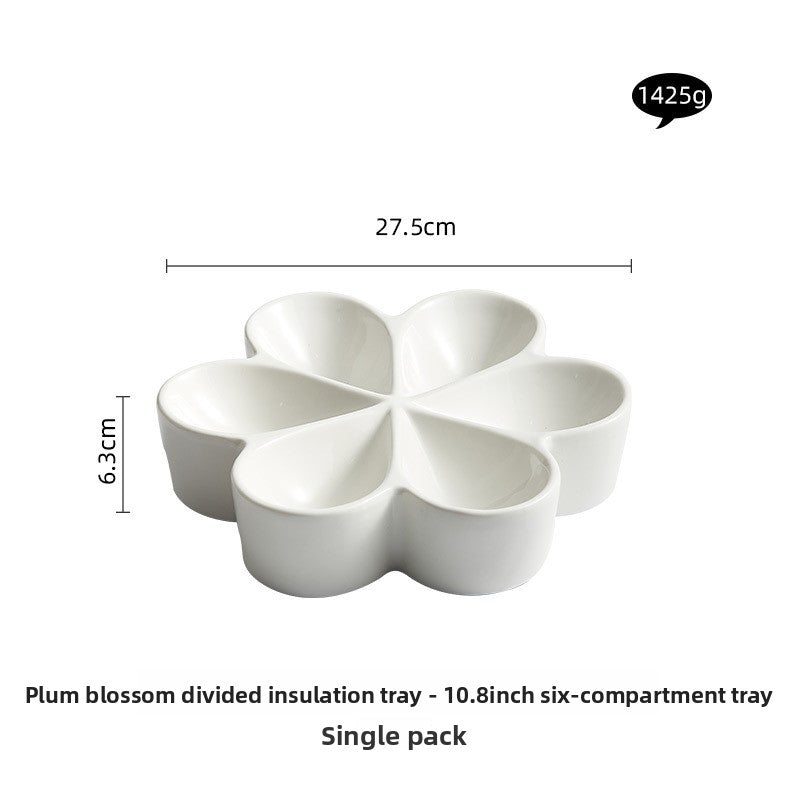 Creative Ceramic Insulated Platter - Crisp Habitat