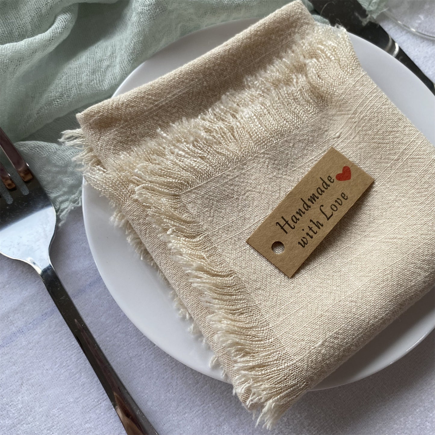 Nagazara Frayed Table Napkins
