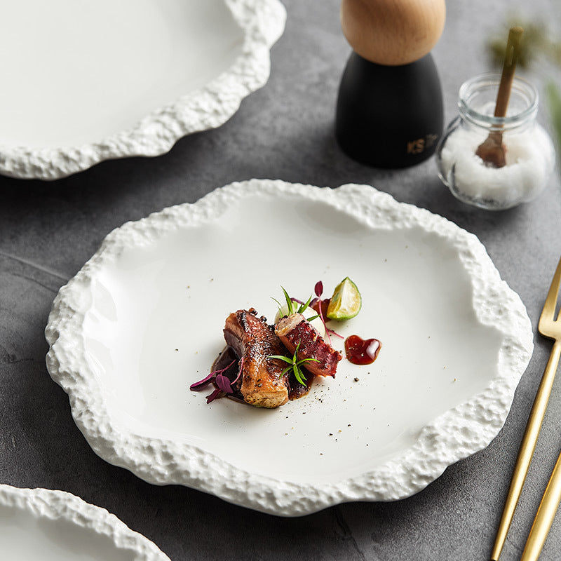 Nagazara Stone Plate - Crisp Habitat