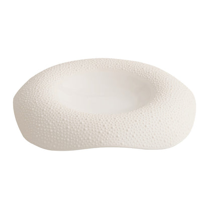 Sesame Dot Ceramic Square Plate - Crisp Habitat