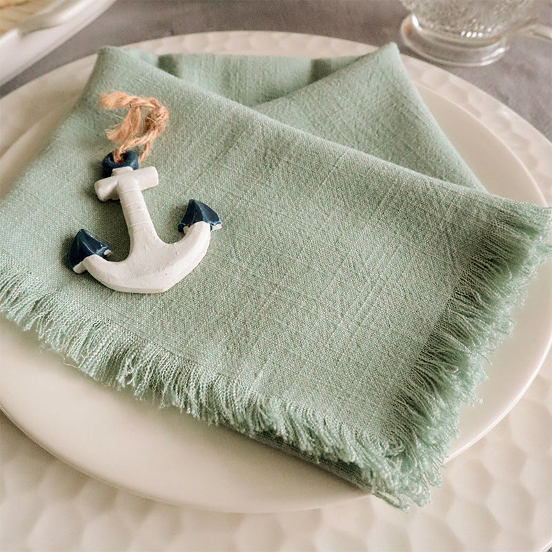 Nagazara Frayed Table Napkins