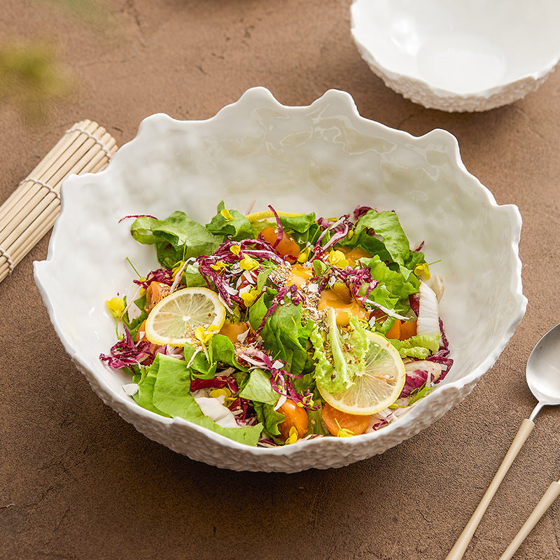 Rock Pattern Ceramic Bowl - Crisp Habitat