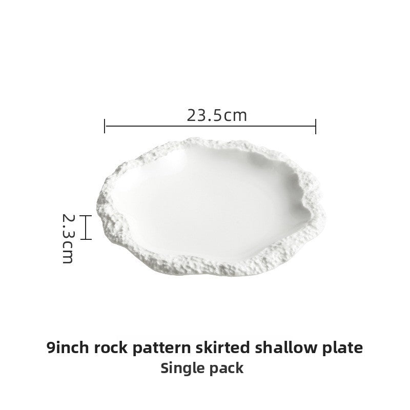 Nagazara Stone Plate - Crisp Habitat