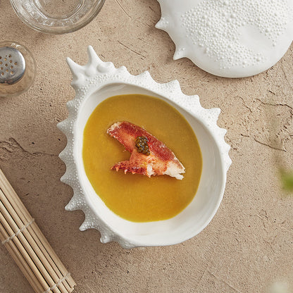 Creative Crab-shaped Ceramic Soup Bowl / Noodle Bowl for Hotels and Restaurants - Crisp Habitat