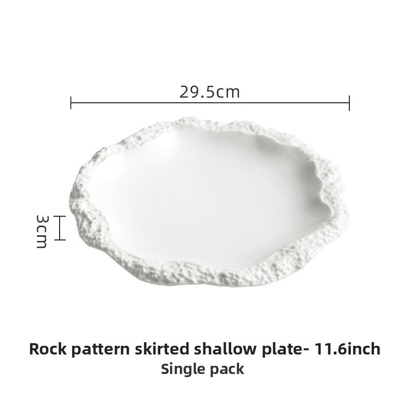 Nagazara Stone Plate - Crisp Habitat