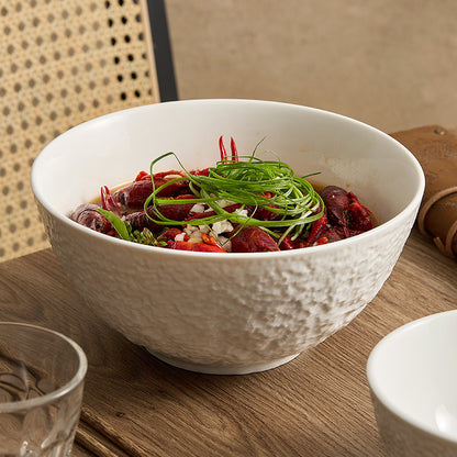 Rock Pattern Ceramic Bowls - Crisp Habitat