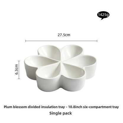 Creative Ceramic Insulated Platter - Crisp Habitat
