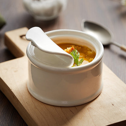 Creative Can Design Ceramic Dessert Bowl - Crisp Habitat