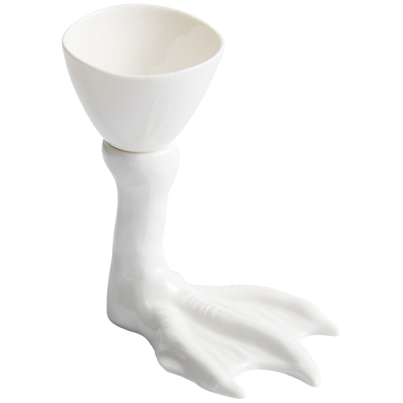 Creative Goose Foot Ceramic Plate - Crisp Habitat
