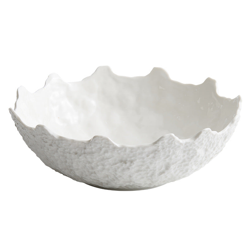 Rock Pattern Ceramic Bowl - Crisp Habitat