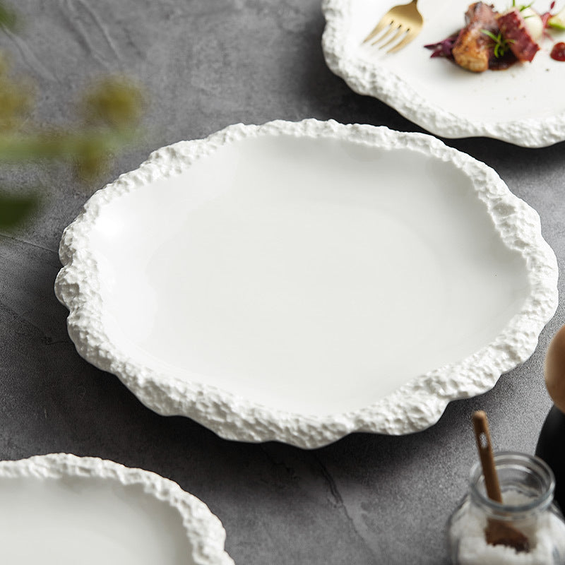Nagazara Stone Plate - Crisp Habitat
