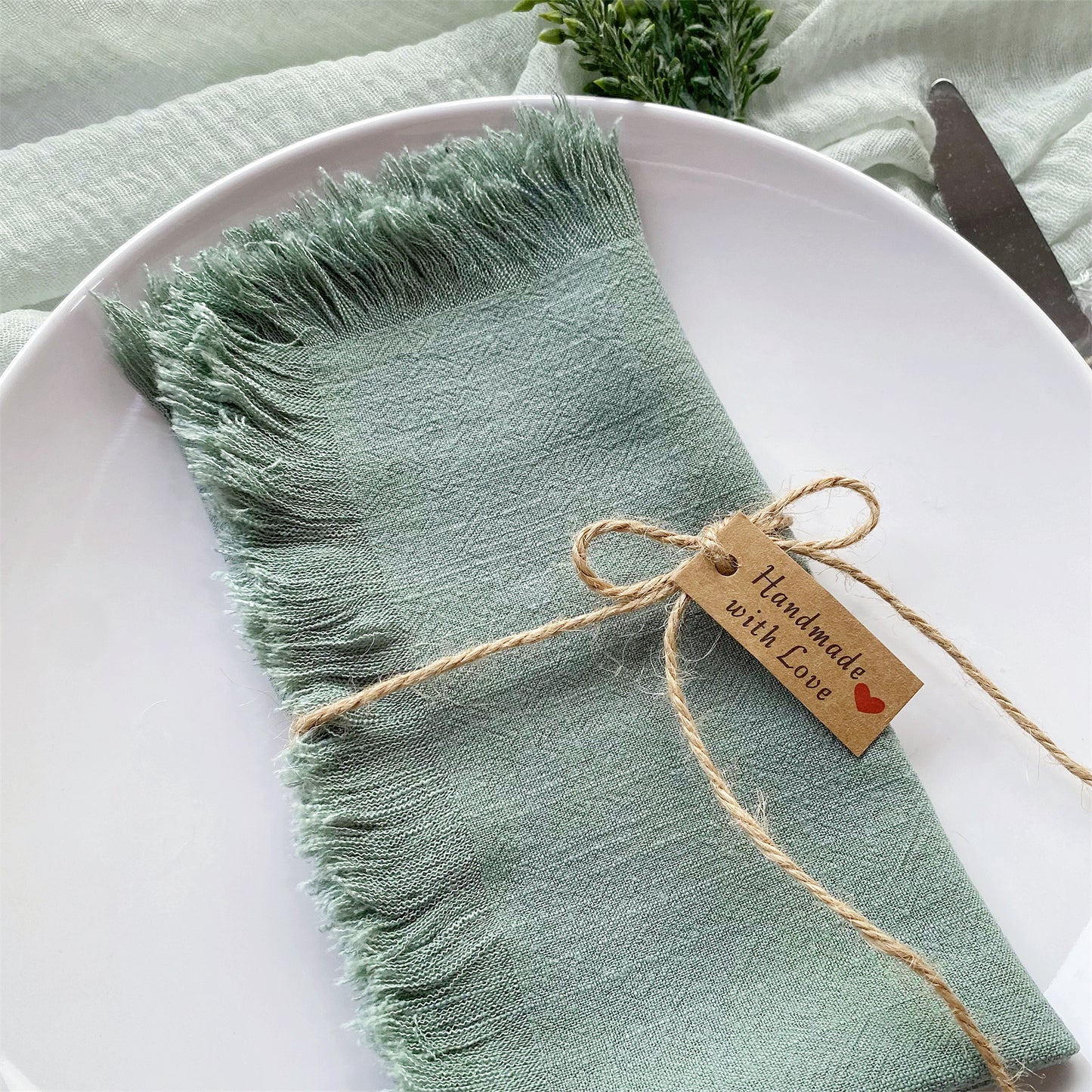 Nagazara Frayed Table Napkins