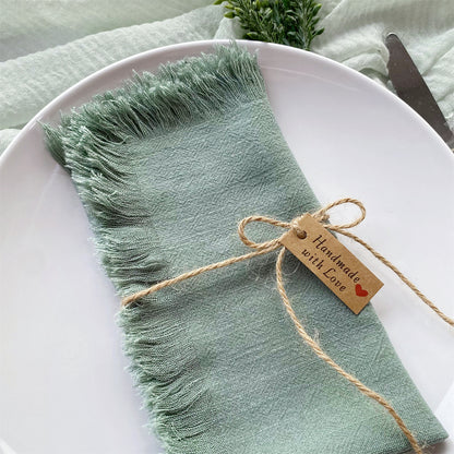 Nagazara Frayed Table Napkins