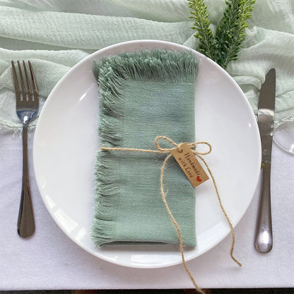 Nagazara Frayed Table Napkins