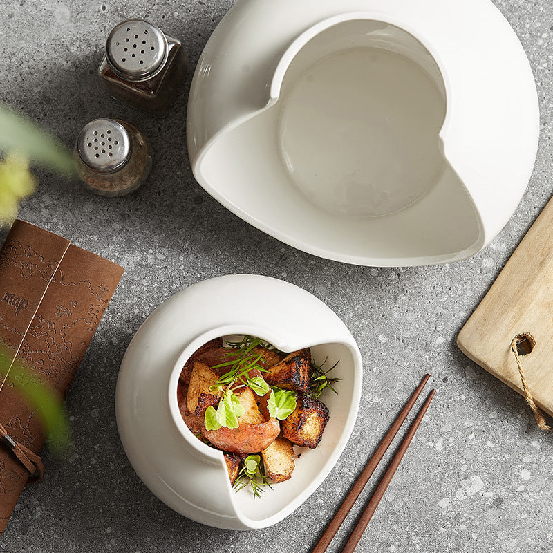 Creative Broken Vase Artistic Dish Plate - Crisp Habitat